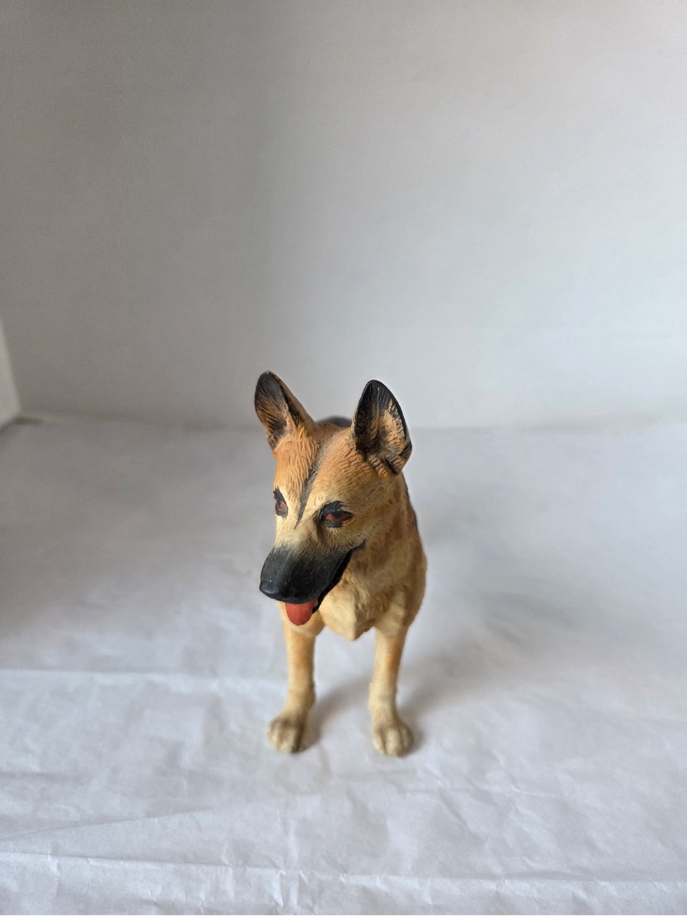 Vintage Andrea By Sadek German Shepherd Figurine Porcelin/ Ceramic - Picture 4 of 8